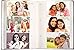 Golden State Art, Photo Album Floral Faux Leather 300 Pockets Large Capacity Holds 4x6 Picture Book Used for Family Wedding Anniversary Vacation Christmas Baby Dog (Brown)
