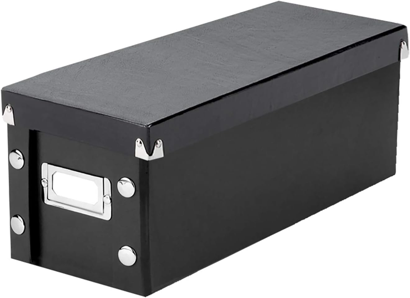 Snap-N-Store CD Storage Boxes, Set of 2 Boxes, Each 13.25" x 5.125" x 5.125", Holds up to 165 CDs, Black (SNS01617): Home Audio & Theater