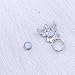 NOUMANDA Rhinestone Crystal Angel Wings Eyeglass Holder&Brooches Pin