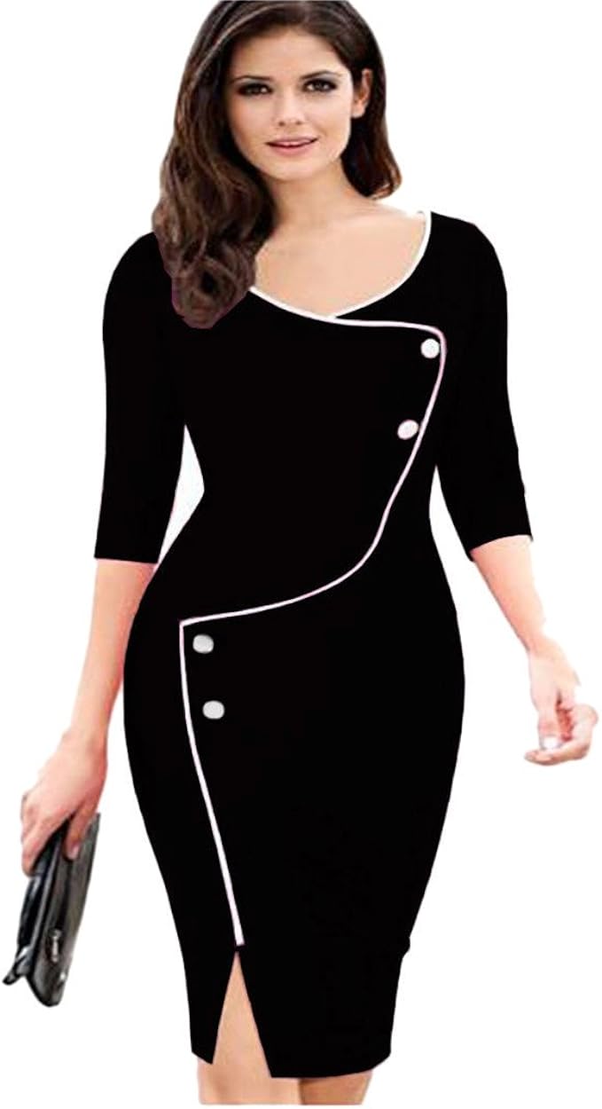 vintage office dresses