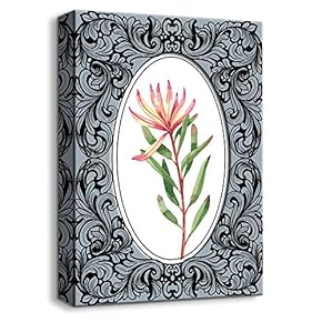 Vintage Style Painting Artwork for Home Framed
