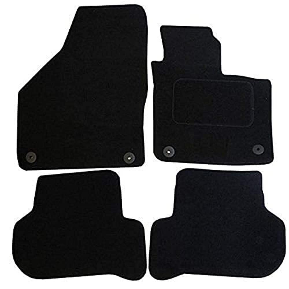 JVL Fully Tailored Carpet Car Mat, Set of 4