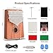 CXhome Electric Kalimba 17 Key Thumb Piano,Mbira African Mahogany Finger Piano Pickup with 6.35mm Audio Interface Sanza Hand Kit, Likembe Musical Instruments for beginners or professioners
