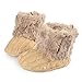 Arshiner Toddler Girls Fleece Woollen Fur Knitted Snow Boot