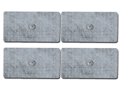 Gima 28317 Kit 4 Electrodes Stim Base, 2 Channels, 4 Pieces