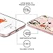 MOSNOVO iPhone 6S Plus Case/iPhone 6 Plus Slim Case, Floral Botany Flower Clear Design Plastic Hard Case with TPU Bumper Gel Protective Back Phone Case Cover for Apple iPhone 6 Plus/iPhone 6S Plus