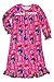 Shimmer and Shine Little Girls Flannel Granny Gown Nightgown Pajamas (2T, Jewel Pink)