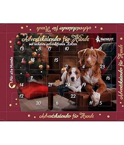 Adventskalender für Hunde getreidefrei