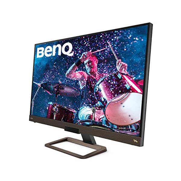 BenQ-EW3280U-32-Inch-4K-UHD-HDRi-Entertainment-Monitor-IPS-USB-C-HDMI-Grey BenQ EW3280U 32 Inch 4K IPS Computer Monitor with Integrated Speakers, Custom Audio Modes, USB-C (PD 60W), FreeSync…