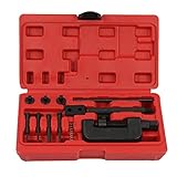 Qbace Chain Cutter Breaker and Riveting Rivet Tool Set, Atv/bike/motorcycle/cam Drive-sizes 428/520/530