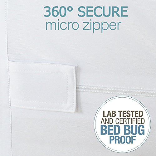 image for Bedecor Zippered Encasement Six Sides Waterproof, Dust Mite Proof, Bed