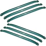 Jungle Gym Kingdom Metal Monkey Bars Playground Swing Set Accessories - Green