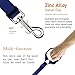 BWOGUE 2 Packs Dog Cat Safety Seat Belt Strap Car Headrest Restraint Adjustable Nylon Fabric Dog Restraints Vehicle Seatbelts Harness Dark Blue
