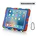 iPad Mini Case, Aceguarder new hot [Kickstand ] Rugged shock proof kids proof Case Cover with Stand and Screen Protector for Apple iPad Mini / Mini 2 / Mini 3 (Gifts Outdoor Carabiner + Whistle + Handwritten Touch Pen)(ICE/BLUE)
