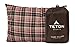 TETON Sports Camp Pillow; Great for Travel, Camping and Backpacking; Washable, Brown