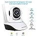 AKASO Wireless Wifi IP Security Camera 720P Indoor Home Surveillance System Baby Pet Monitor 2 Way Audio, Day/Night Vision Webcam (IP1M-901)