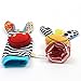 ULAKY Wrist & foot Rattles Band Sock For infant Baby Finder Animal Developmental Toys