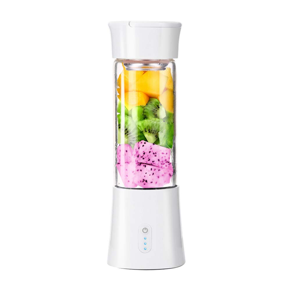 ManFull Blender Juice Maker Cup Bottle,Portable Electric Fruit Juicer Cup USB Smoothie Maker Blender