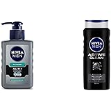 nivea all in one face wash pump