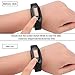 U-Trak 3D Pedometer Sport Wristband IP67 Waterproof Fitness Tracker with Accurately Track Steps/Distance/Calories,Exercise Time,Clock (No App,No Phone need) for Walking Running (Black)