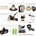 Magicshine MJ-886 550 Lumens ACTUAL Output Headlamp Wired Remote Control 3 Power Settings | Perfect Head light for Hiking, Running, Camping, Mountaineering Great as Helmet Light