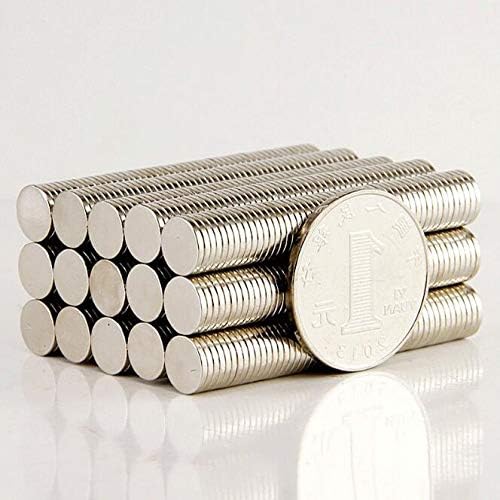 80Pieces Brushed Nickel Pawn Type Magnetic Push pin, Refrigerator Magnet, Office Magnet, Dry Erase Board Magnetic Needle, whiteboard Magnet, Round Stainless Steel Magnet, 8x1mm (0.3 inch)