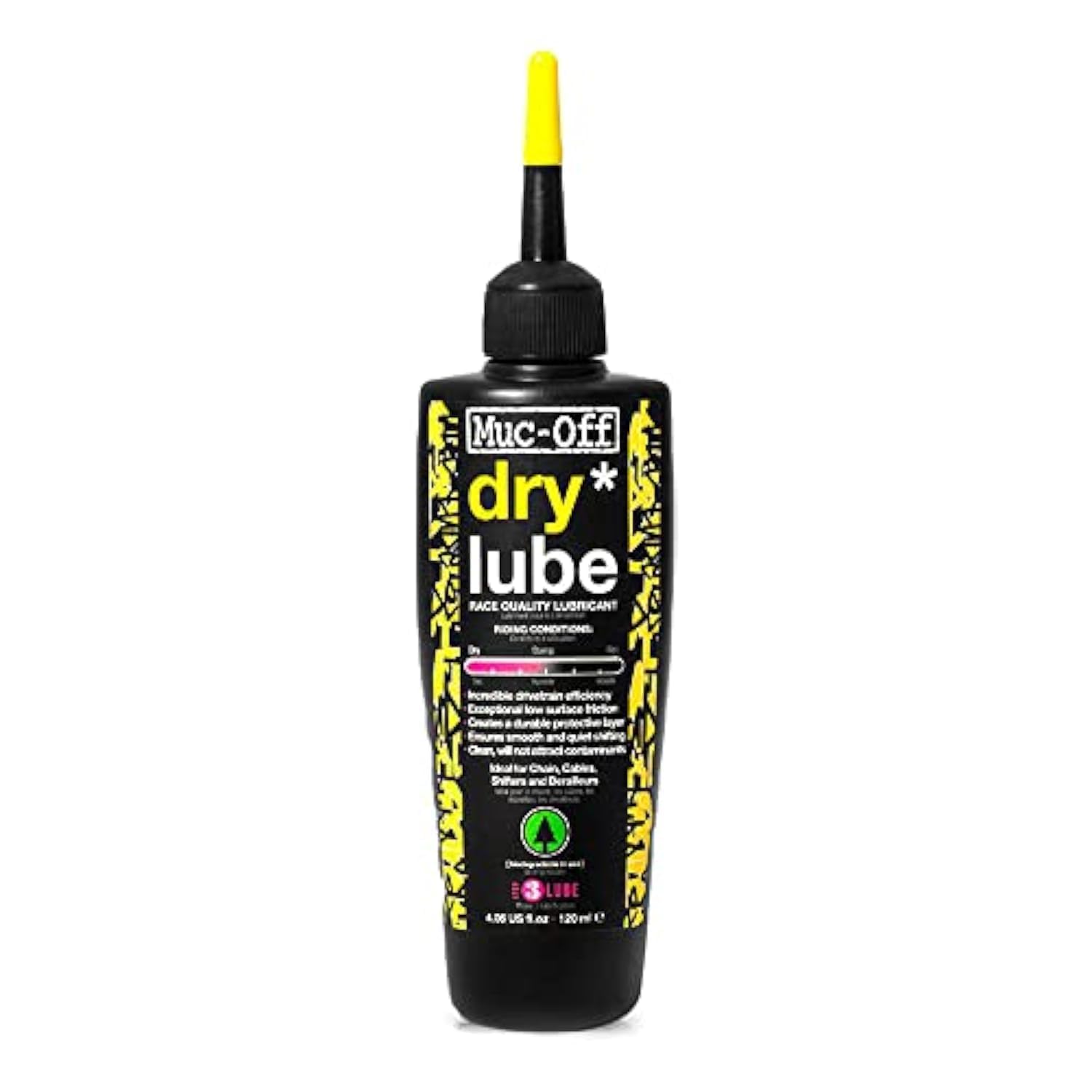 Photo 1 of Muc-Off Bio Dry Bike Chain Lube 50ml Wax-Based Formula for Smooth Gear Shifts | Creates Protective Layer and Reduces Friction | Pipette System for Easy Application