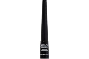 Revlon Liquid Eyeliner, ColorStay Eye Makeup, Waterproof, Smudgeproof, Stocking Stuffer for Her, Longwearing with Ultra-Fine Tip, Blackest Black