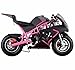 XtremepowerUS Gas-Powered Mini Pocket Motorcycle Ride-on Padded Seat 40cc 4-Stroke EPA Approved, Pink