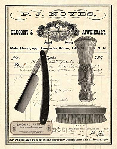 Gango Home Decor Classic Vintage Barber Shop Salon Prints By Tre