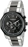 Akribos XXIV Men's Two-Tone Multi-Function Dodecagon Bezel with Two-Tone Dial on Two-Tone Stainless Steel Bracelet Watch AK940TTB