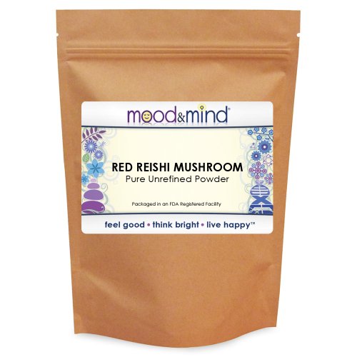 Reishi Mushroom Powder - Pure Unrefined - All Natural Pesticide Free (16 oz (1 Lb))