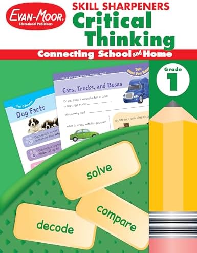 Evan-Moor Skill Sharpeners Critical Thinking, Grade 4 Workbook