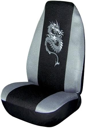 Allison 67-2741GRY Gray Dragon Universal Bucket Seat Cover - Pack of 1