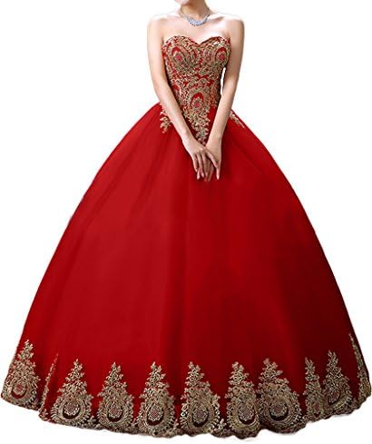 Audrey Bride Chic Evening Gowns for Woman 2016 Formal Prom Dresses-26W-Red Ball