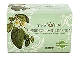 Tirta Life 100% All Natural Premium Soursop / Graviola / Guayabano Tea (20 Teabags) (Pure Soursop Leaves Tea)