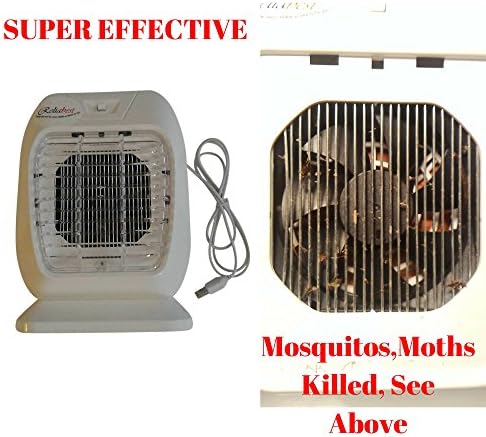 RELIABEST Mosquito Zapper and Electronic Insect Killer - Kill Most Flying Pests or Bugs - Enjoy Your Sleep Today (White)