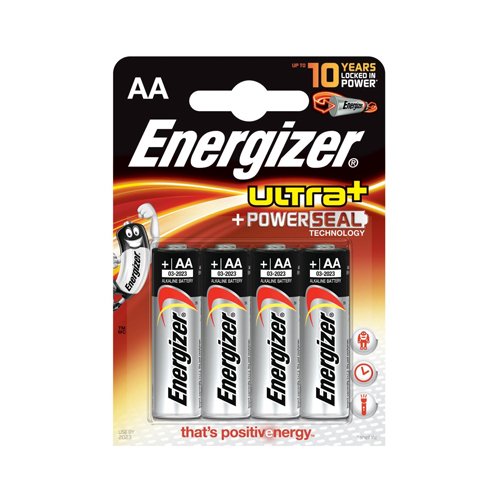 Energizer Ultra Plus AA Batteries (Pack of 4) - Image 2