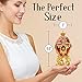 Unique, Decorative Red Faberge Egg: Extra Large 6.6 inches, Hand Painted Jewelry Box for the Ultimate Home Décor, Comes with Gift Faberge Carriage, Store Your Rings, Earrings and Jewelry in Style