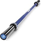 RICHUANG Ceramic Olympic Barbell 4/5/6FT &ndash; Short 2" Bar for Home Gym | Alloy/A3/45 steel. 400-500LB. 28mm knurled grip. Brass bushings. Squat, bench, deadlift, hip thrust. Fits standard plates.