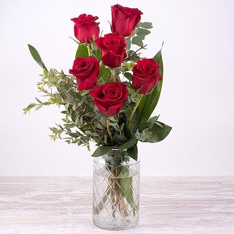 Fiori Freschi Florachic 6 Rose Rosse Invio Gratis In 24 Ore Fiori Di Campo Freschi Inviati Gratuitamente Direttamente A Casa Tua Senza Intermediari 7 Giorni Di Freschezza Garantiti Amazon It Giardino E Giardinaggio