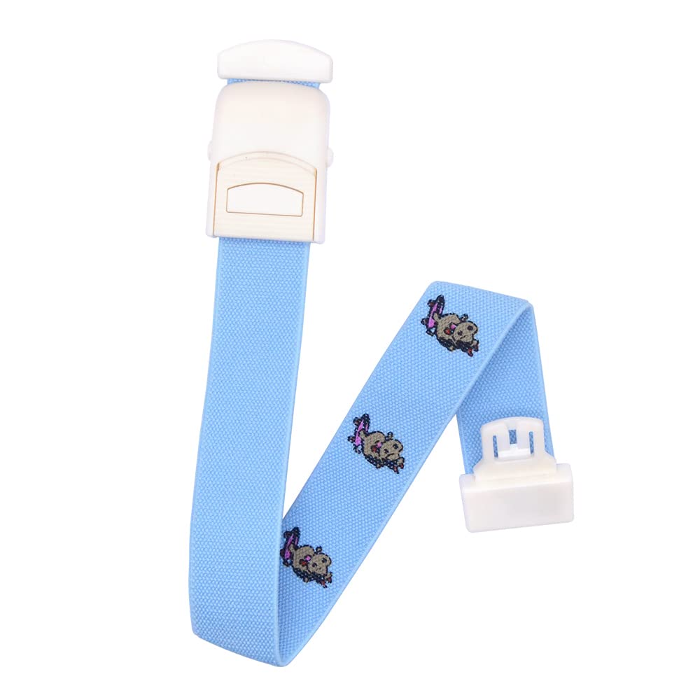 Loop Tourniquet, Tourniquet with Quick Release Buckle and Elastic Band for Nurses, Doctors and Phlebotomists (1, Blue)