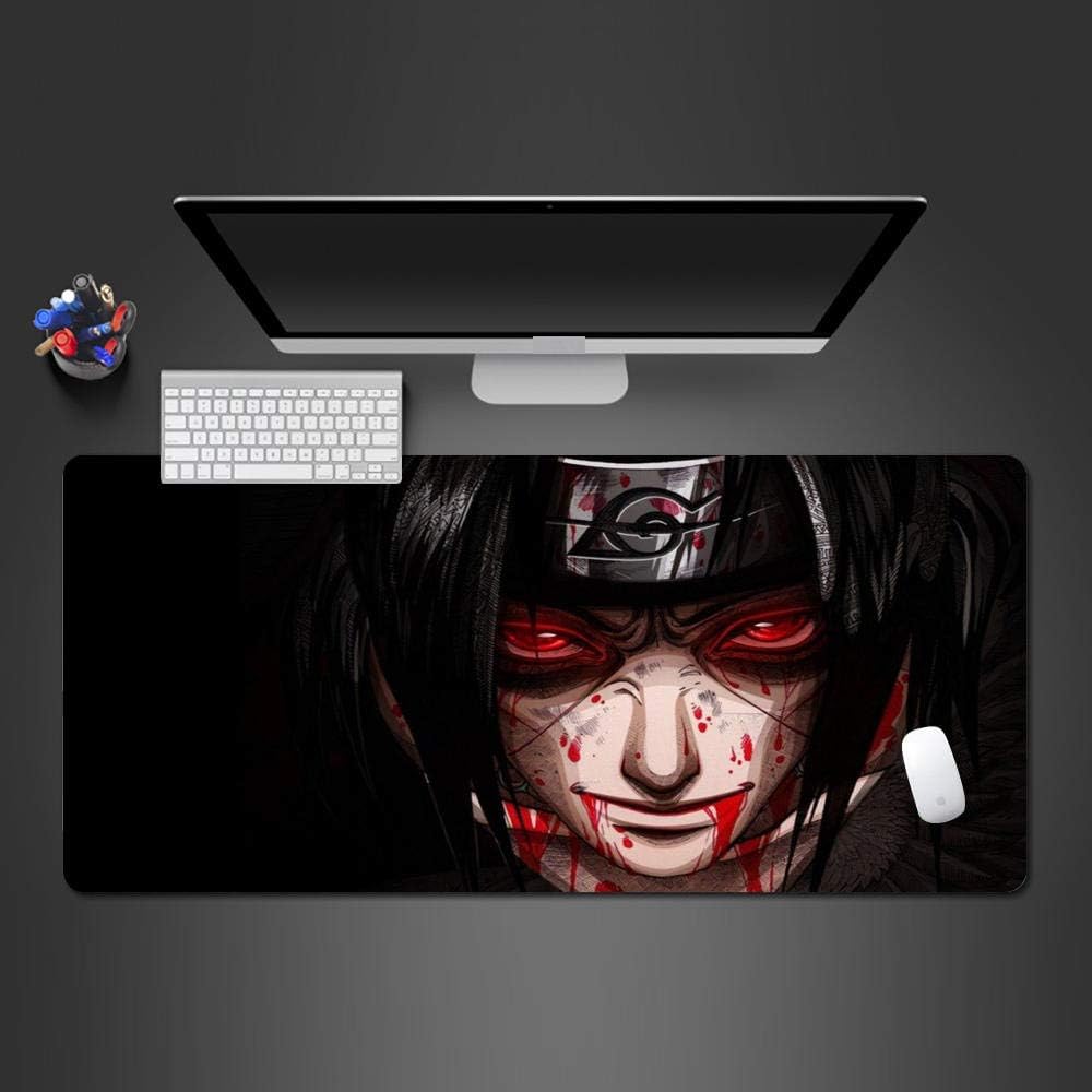 Mouse Pad Naruto Mouse Pad Rubber Gamer Computer Keyboard Mouse Mat PC Gaming Anime Mause Pad,90x40x0.3cm