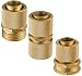 Garden Hose Mender - Solid Brass Hose Mender 5/8" (3-PC Set)