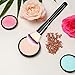 Foundation Makeup Powder Brush for Face, Hanamichi Makeup Brush Perfect for Blending Liquid, Cream or Flawless Powder Cosmetics - Buffing, Stippling, Concealer - Premium Quality