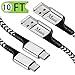 USB Type C Cable, 10FT 2Pack Long Samsung S10 Charger Cable,Durable Braided USB C to A Cable,USB C Cord for Samsung Galaxy S8 S9 S10 Plus Note 8 9,LG G7 G6 V30,Google Pixel 3XL, Moto Z3