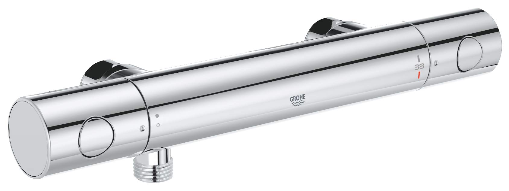 GROHE Grohtherm 800 Cosmopolitan Thermostatic Shower Mixer 1/2" Chrome 34767000