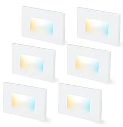 CLOUDY BAY Dimmable Upgraded 3 Color 120V LED