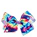 Claire's Girl's JoJo Siwa Large Rainbow Tie-Dye Signature Hair Bow
