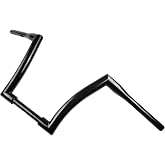 A-Premium 12 inch Handlebars, Compatible with Harley-Davidson | for Blackline, Breakout, Disc Glide, Dyna, Fatbob, Fatboy Lo, Forty Eight, Freewheeler Heritage, Road Glide